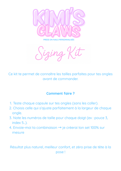 Sizing kit
